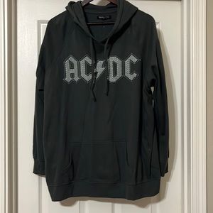 TORRID SIZE 3 AC/DC hoodie grey Torrid hoodie Ac/dc size 3X torrid hoodie
